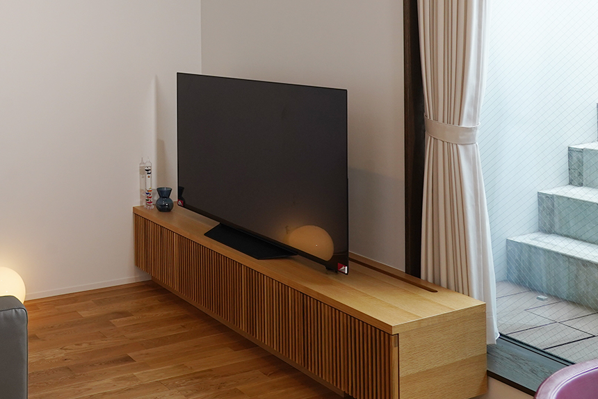 据付式高級TV台