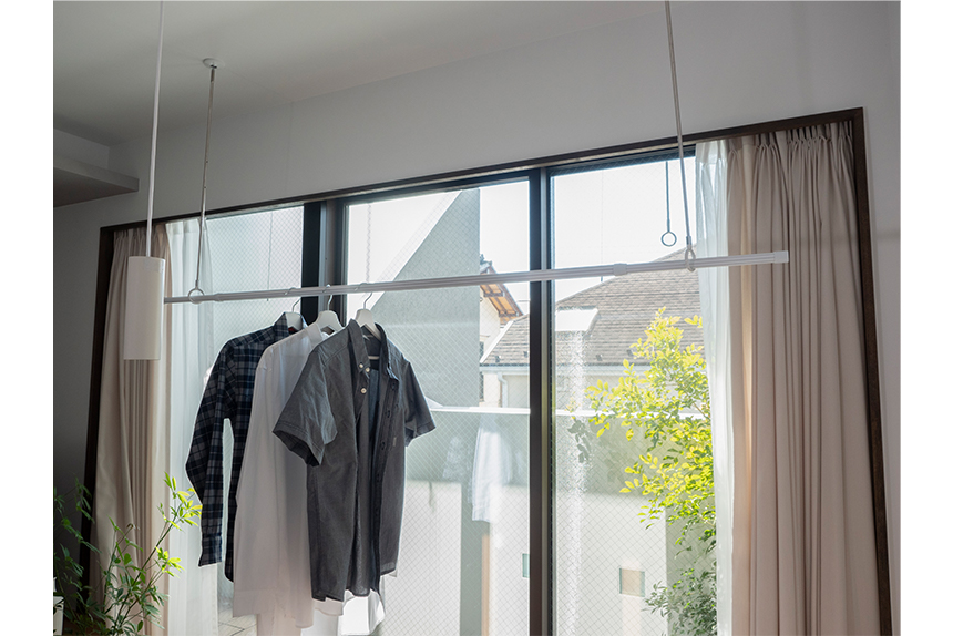 着脱式室内物干フック